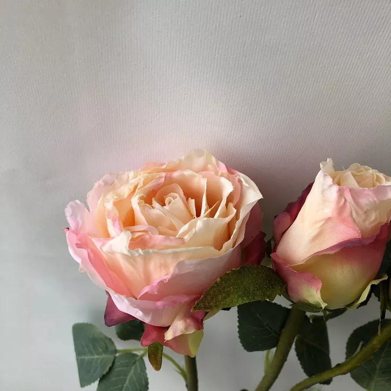 artificial white rose bush for wedding arch decoration